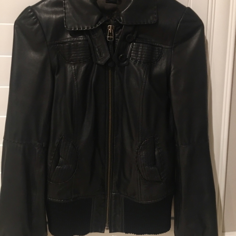 Mackage soft lamb leather Jacket